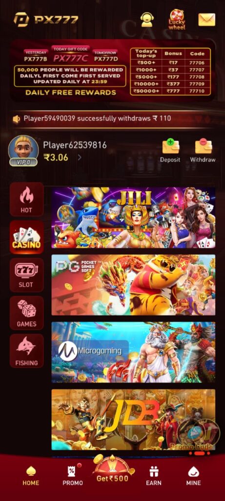 PX 777 Apk